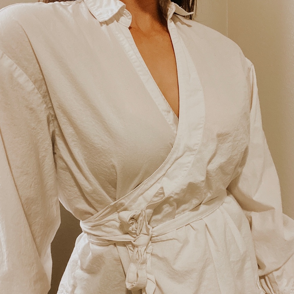 White H&M Blouse